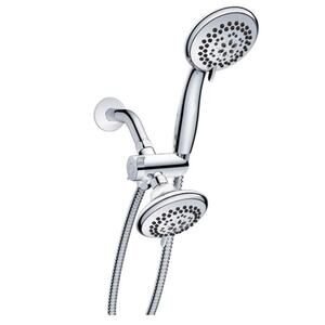 EZ-FLO handheld & fixed shower head with hose & holder a 4 piece set New in box.